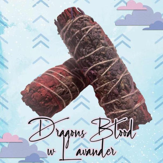 Dragons Blood w/ Lavander Sage