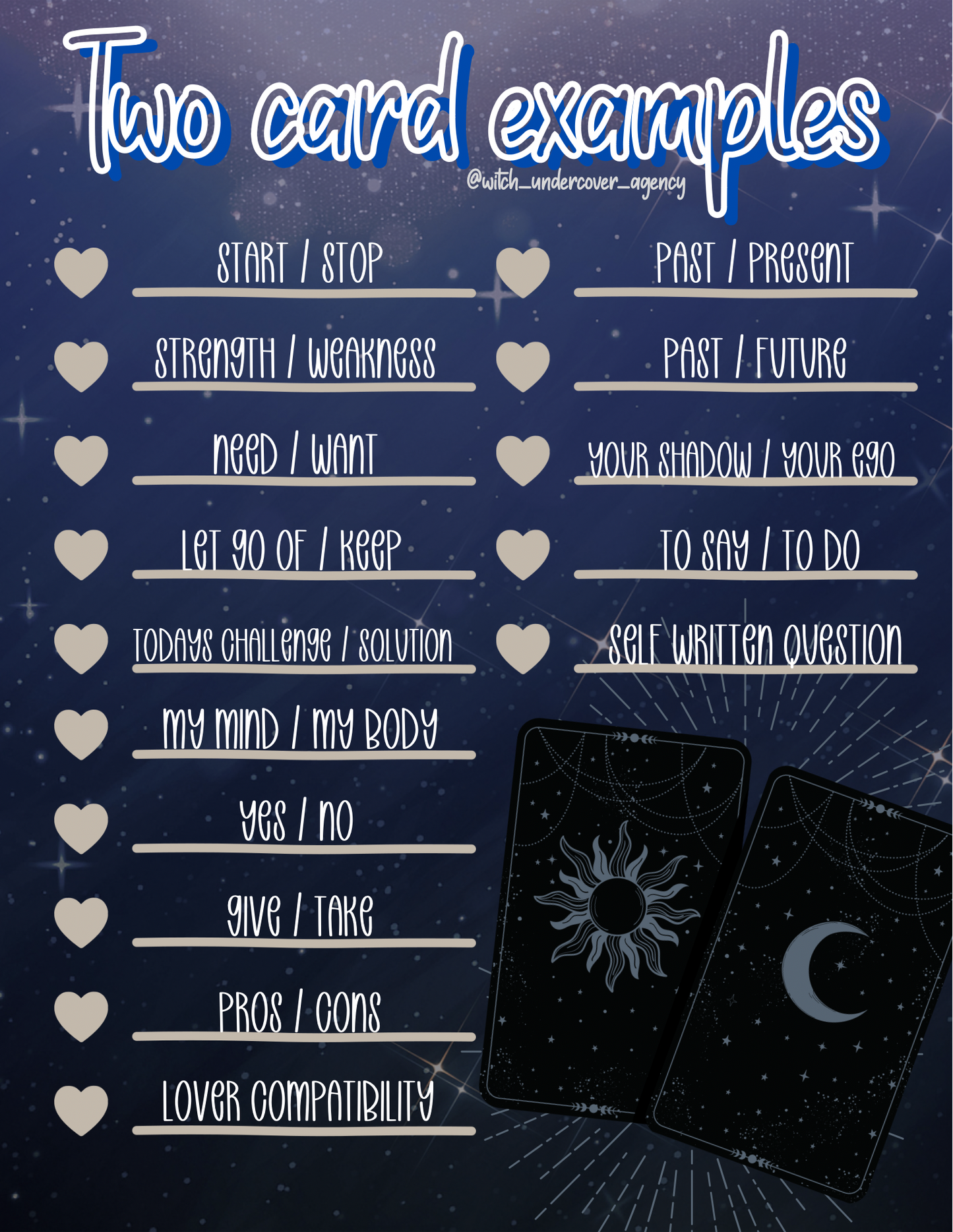 Two Card Reading